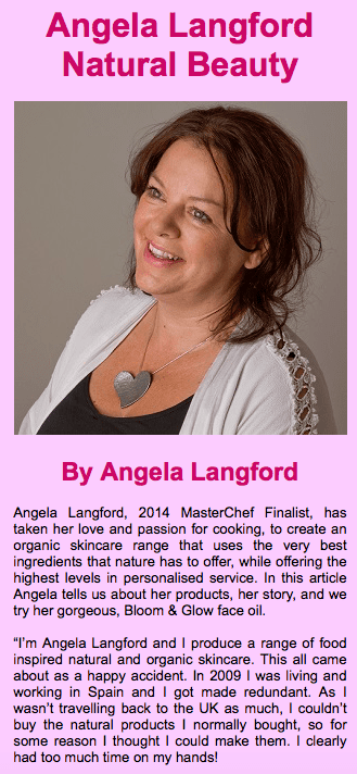 Sixty Plus Surfers interviews and reviews Angela Langford Skincare